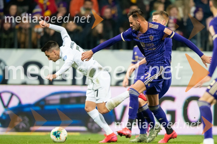  Luka Menalo, nogometaš NK Olimpija;  Rok Kronaveter, nogometaš, NK MariborNK Maribor : NK Olimpija, prvi derbi v 2020