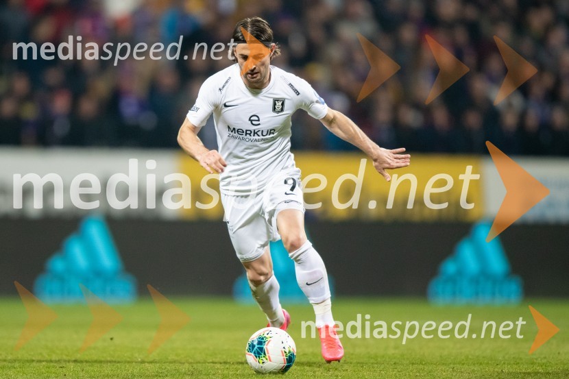  Ante Vukušić, nogometaš NK OlimpijaNK Maribor : NK Olimpija, prvi derbi v 2020