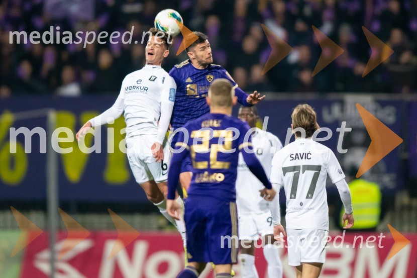  Mitja Valenčič, nogometaš, NK Olimpija;  Rok Kronaveter, nogometaš, NK MariborNK Maribor : NK Olimpija, prvi derbi v 2020