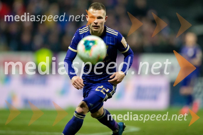  Martin Milec, nogometaš, NK MariborNK Maribor : NK Olimpija, prvi derbi v 2020