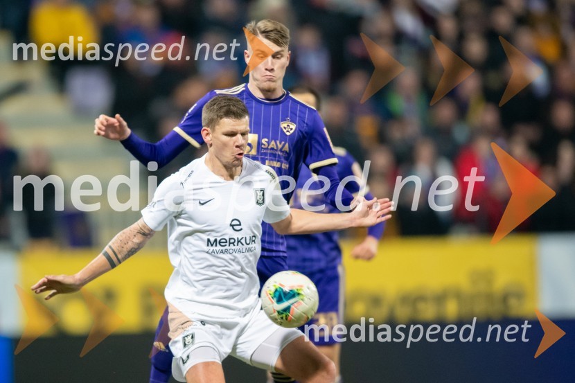  Roman Bezjak, nogometaš, NK Olimpija;  Luka Koblar, nogometaš, NK MariborNK Maribor : NK Olimpija, prvi derbi v 2020