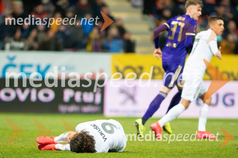  Ante Vukušić, nogometaš NK OlimpijaNK Maribor : NK Olimpija, prvi derbi v 2020