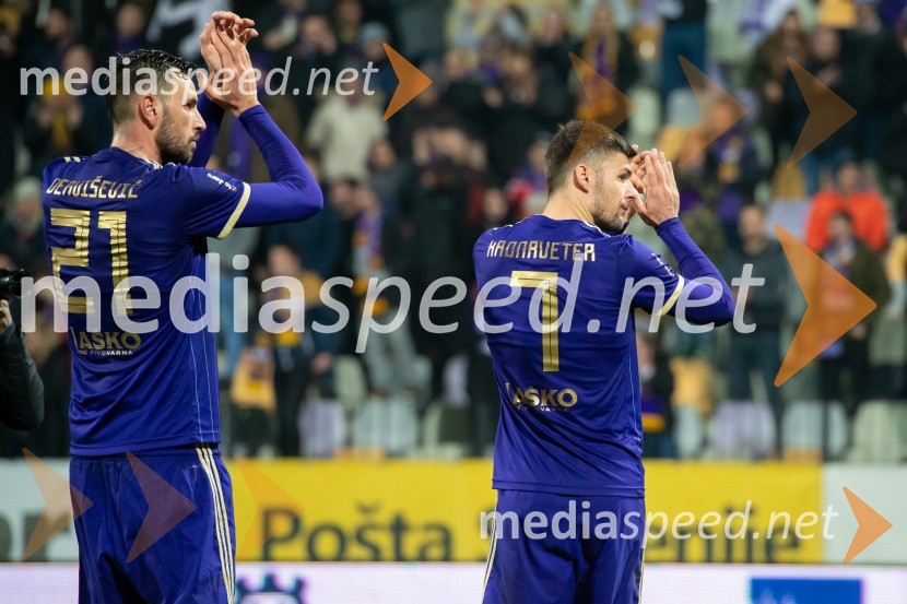  Amir Dervišević, nogometaš, NK Maribor;  Rok Kronaveter, nogometaš, NK MariborNK Maribor : NK Olimpija, prvi derbi v 2020