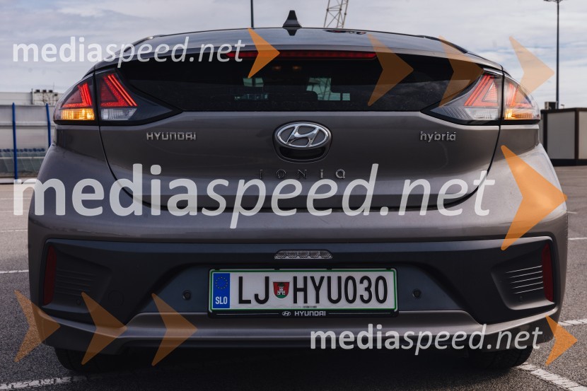Hyundai IONIQ Hybrid, mediaspeed test