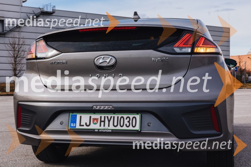 Hyundai IONIQ Hybrid, mediaspeed test