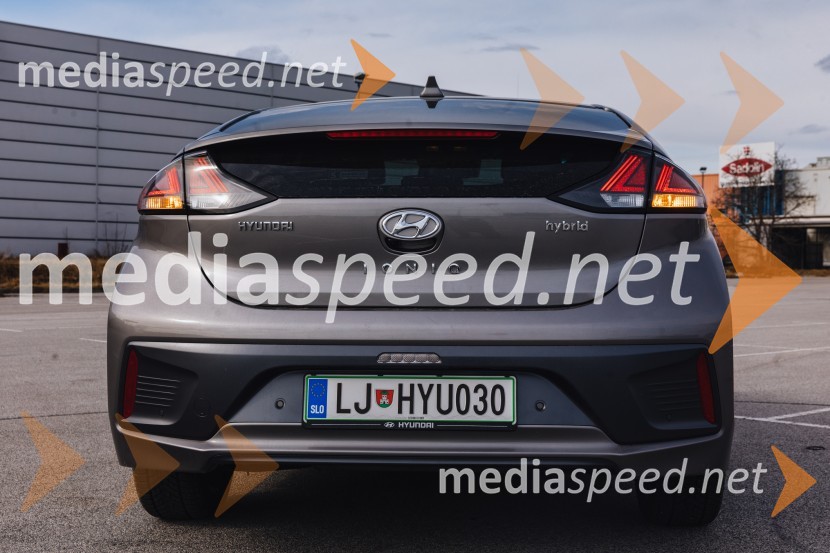 Hyundai IONIQ Hybrid, mediaspeed test