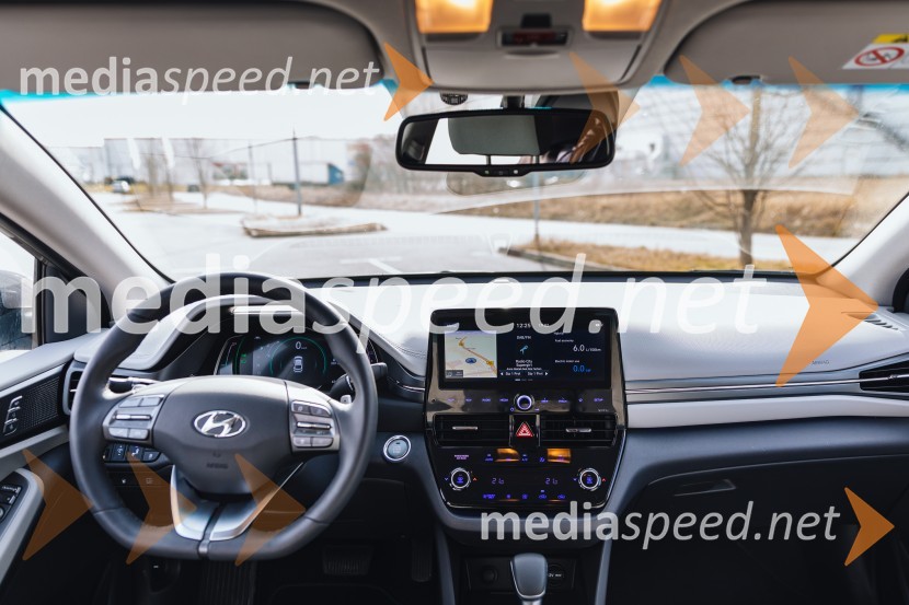 Hyundai IONIQ Hybrid, mediaspeed test