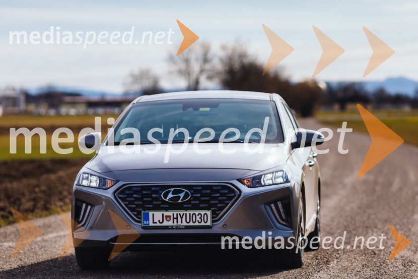 Hyundai IONIQ Hybrid, mediaspeed test