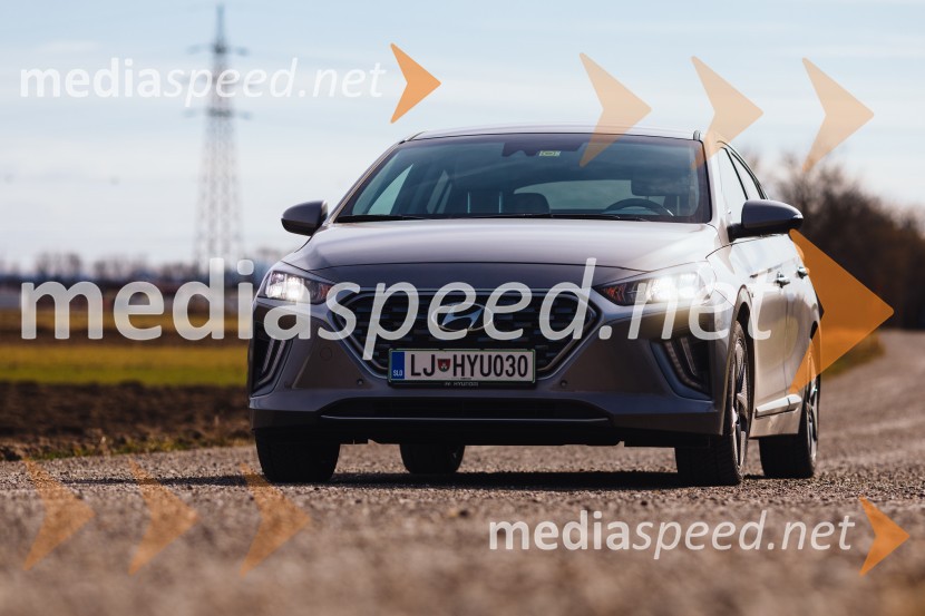 Hyundai IONIQ Hybrid, mediaspeed test