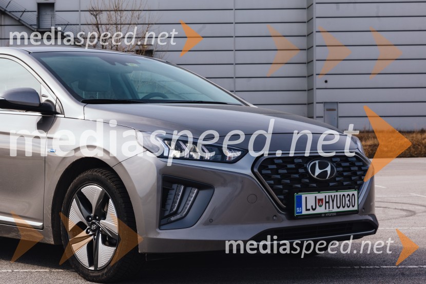 Hyundai IONIQ Hybrid, mediaspeed test