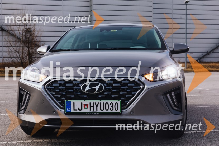Hyundai IONIQ Hybrid, mediaspeed test