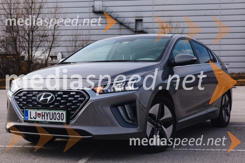 Hyundai IONIQ Hybrid, mediaspeed test