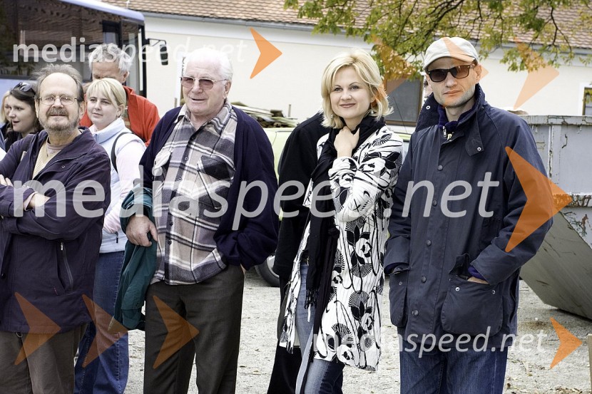 Marko Kravos, pesnik, ..., Norma Bale, direktorica Zavoda za kulturo, turizem in promocijo Gornja Radgona ter Dušan Šarotar, pisateljSlovenski pisatelji v Negovi