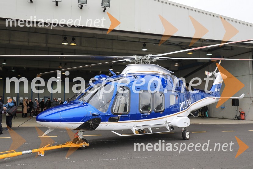  Helikopter  AW169Slovesna predaja novega policijskega helikopterja