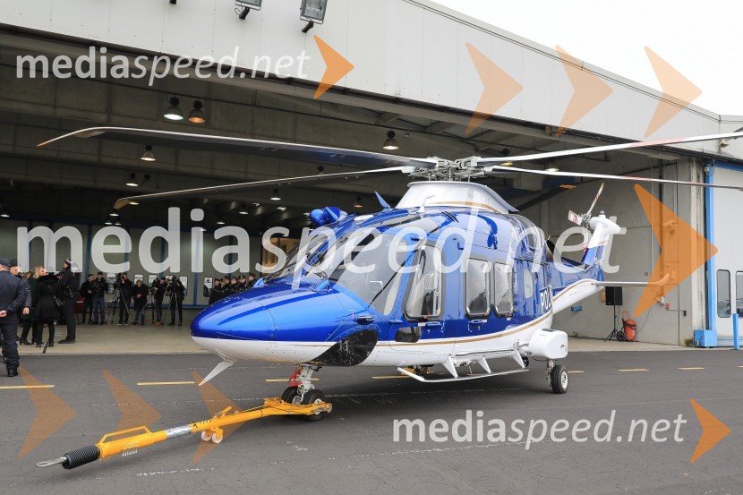  Helikopter  AW169Slovesna predaja novega policijskega helikopterja