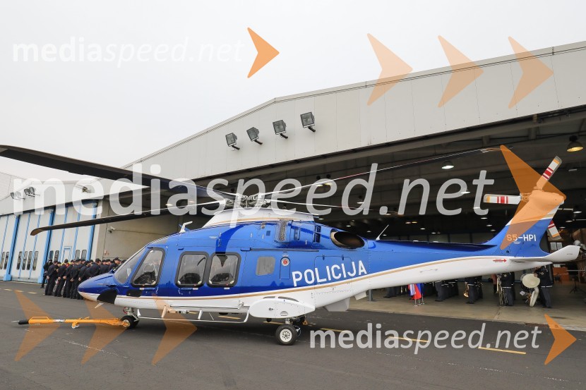  Helikopter  AW169Slovesna predaja novega policijskega helikopterja