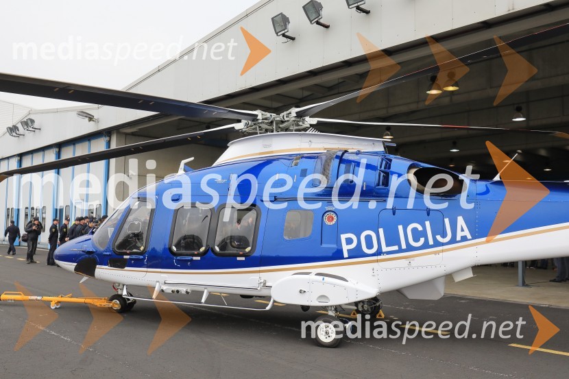  Helikopter  AW169Slovesna predaja novega policijskega helikopterja