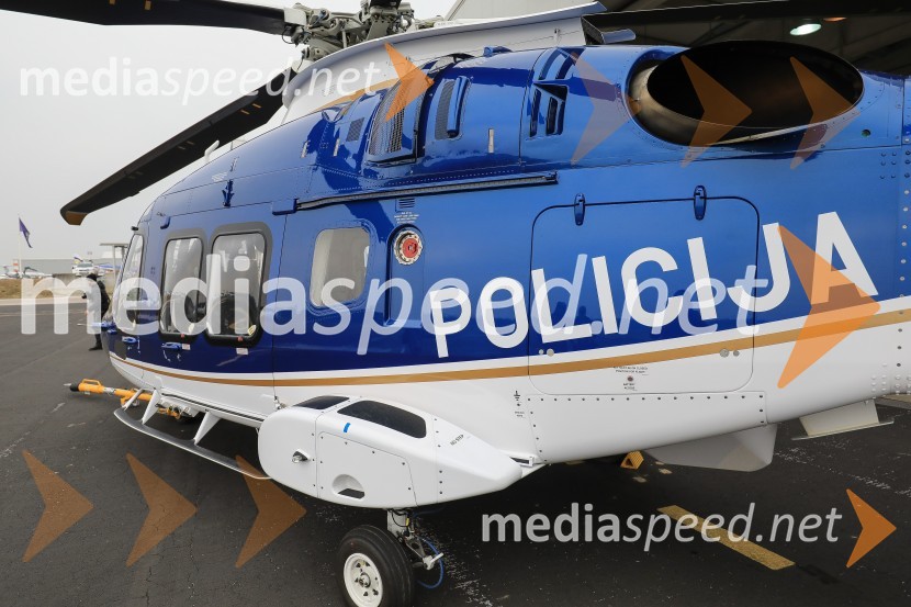  Helikopter  AW169Slovesna predaja novega policijskega helikopterja