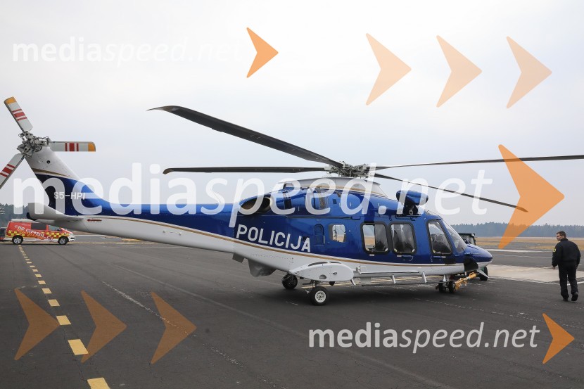  Helikopter  AW169Slovesna predaja novega policijskega helikopterja