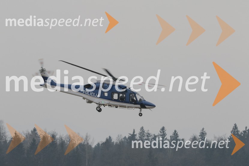  Helikopter  AW169Slovesna predaja novega policijskega helikopterja
