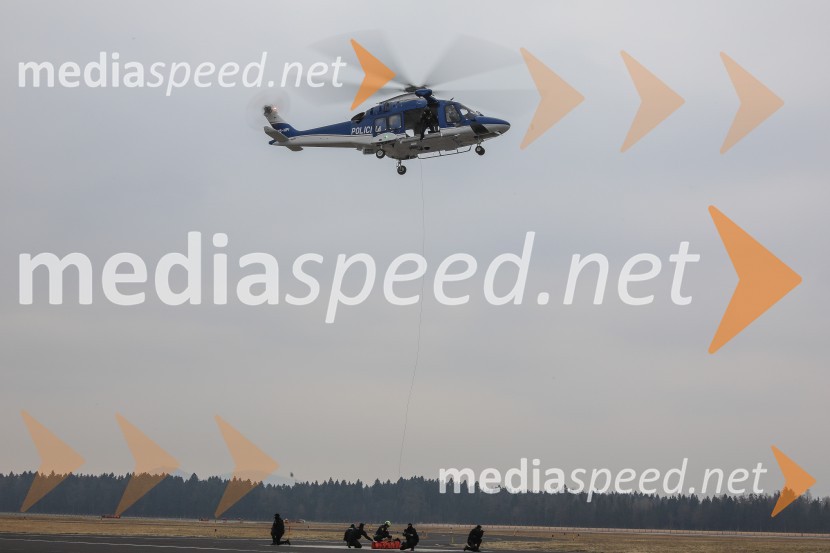  Helikopter  AW169Slovesna predaja novega policijskega helikopterja