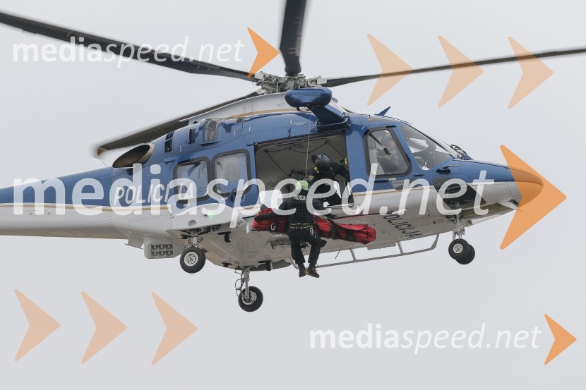  Helikopter  AW169Slovesna predaja novega policijskega helikopterja