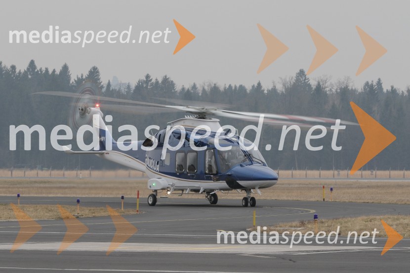  Helikopter  AW169Slovesna predaja novega policijskega helikopterja