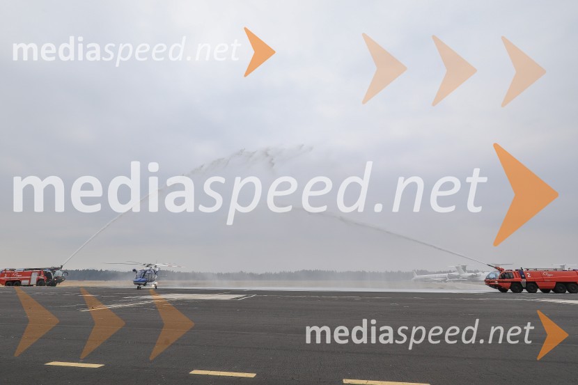 Helikopter  AW169Slovesna predaja novega policijskega helikopterja