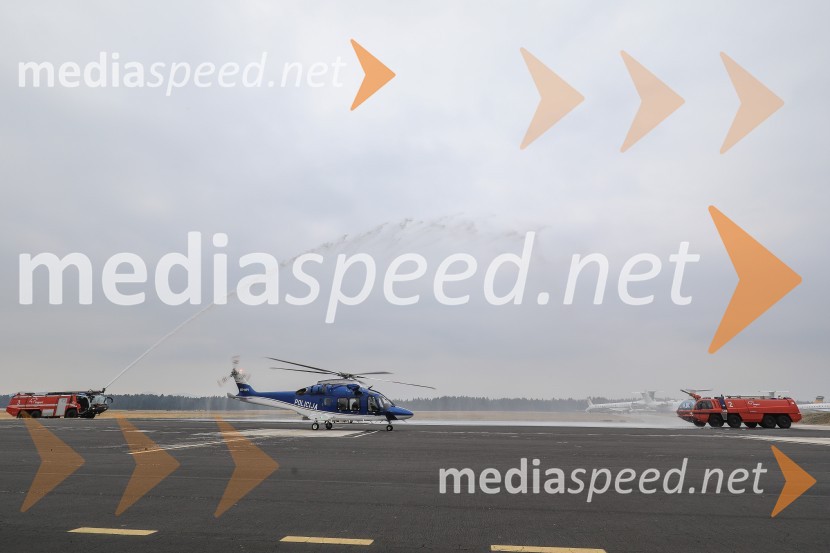  Helikopter  AW169Slovesna predaja novega policijskega helikopterja