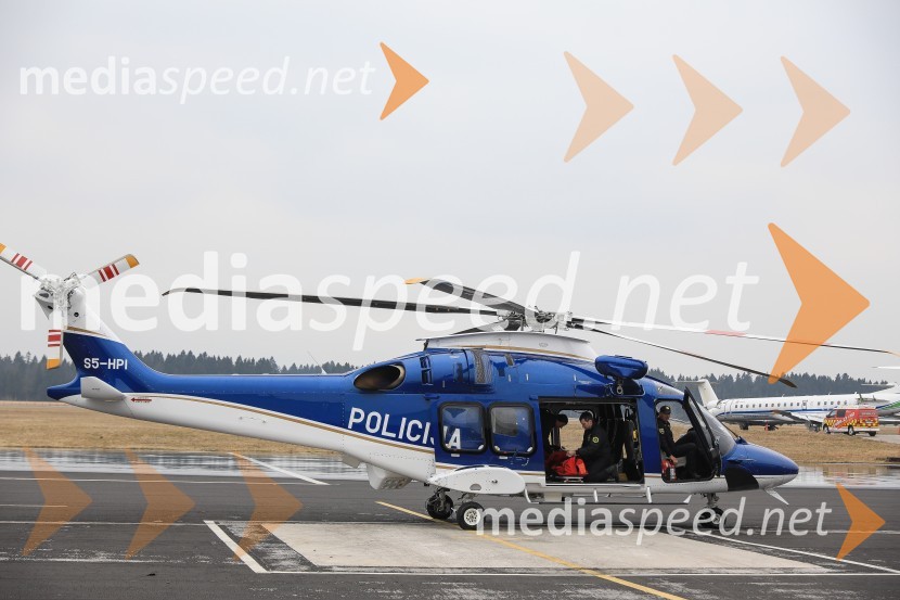  Helikopter  AW169Slovesna predaja novega policijskega helikopterja