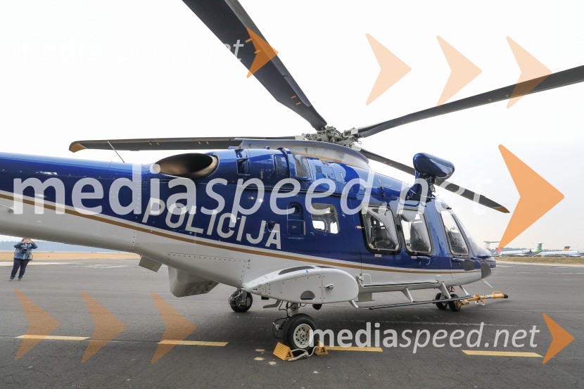  Helikopter  AW169Slovesna predaja novega policijskega helikopterja