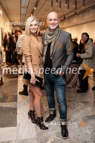  Nadiya  Bychkova, plesalka, manekenka;  Aleš Bravničar, fotografOdprtje fotografske razstave Aleša Bravničarja z naslovom Boginje