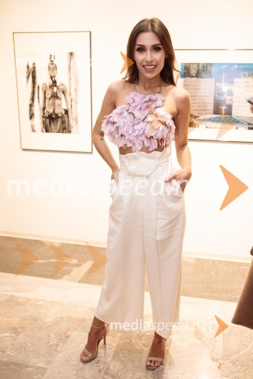  Anja Jenko, fotomodelOdprtje fotografske razstave Aleša Bravničarja z naslovom Boginje