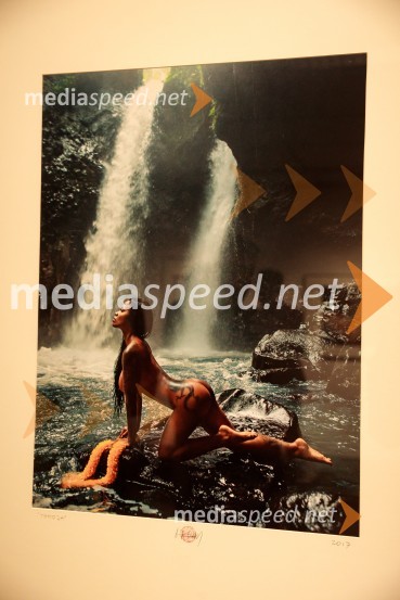 Odprtje fotografske razstave Aleša Bravničarja z naslovom Boginje