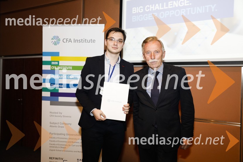  ... ; dr. France Arhar, prvi guverner Banke SlovenijeCFA Institute Research Challenge 2020