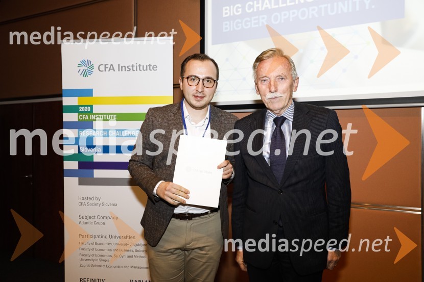 ... ; dr. France Arhar, prvi guverner Banke SlovenijeCFA Institute Research Challenge 2020