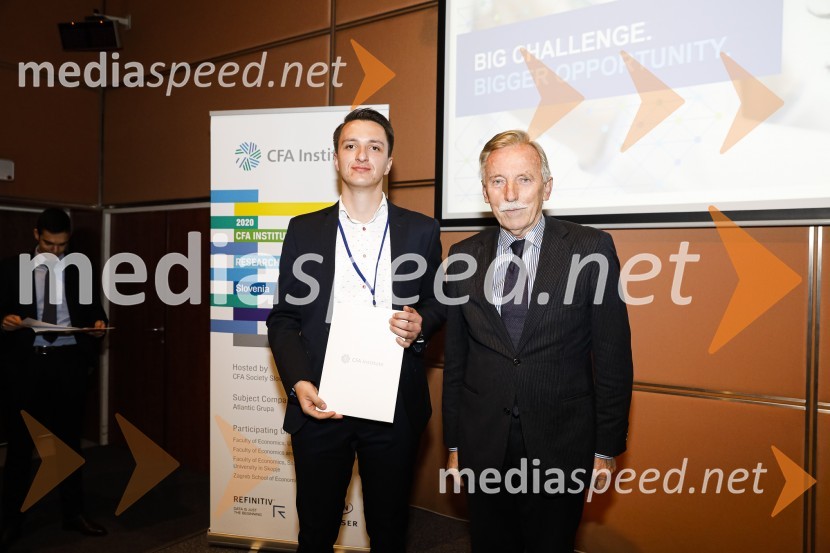  ... ; dr. France Arhar, prvi guverner Banke SlovenijeCFA Institute Research Challenge 2020