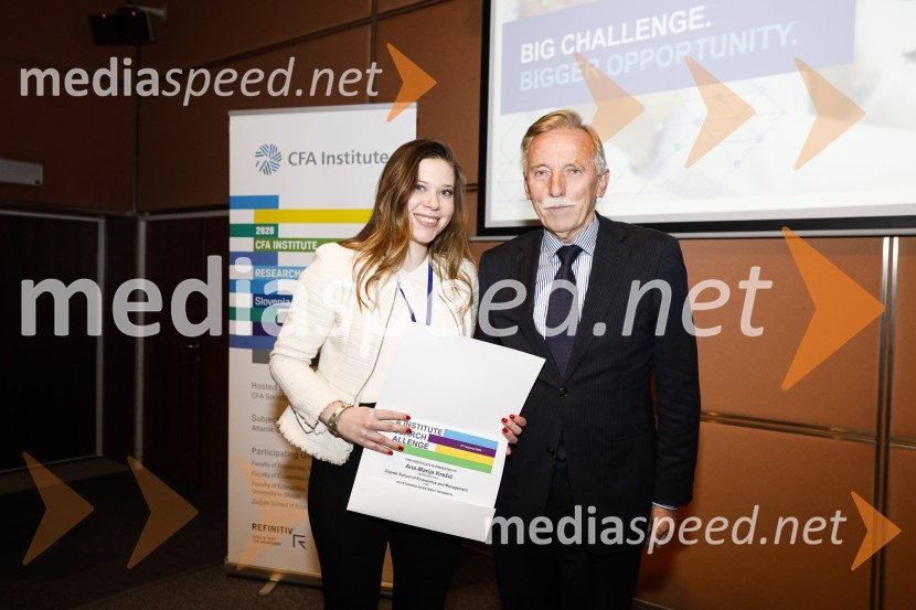  ... ; dr. France Arhar, prvi guverner Banke SlovenijeCFA Institute Research Challenge 2020