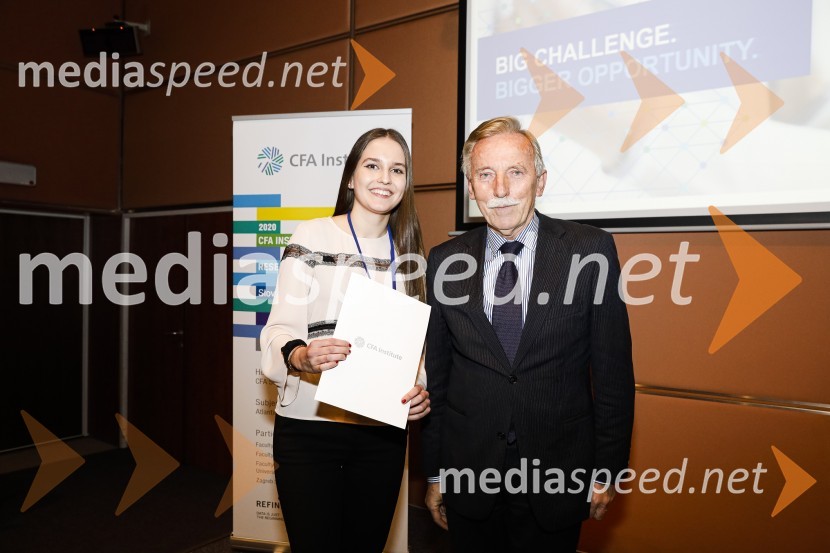  ... ; dr. France Arhar, prvi guverner Banke SlovenijeCFA Institute Research Challenge 2020