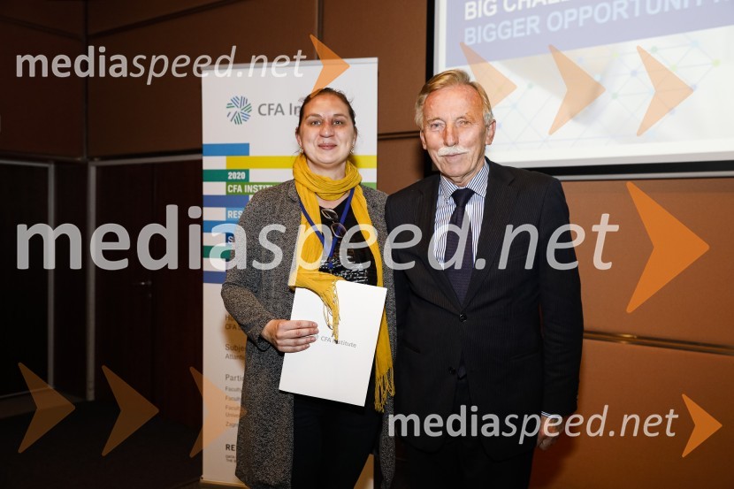  Ana Rauker, profesorica na Zagreb School of Economics and Management; dr. France Arhar, prvi guverner Banke SlovenijeCFA Institute Research Challenge 2020