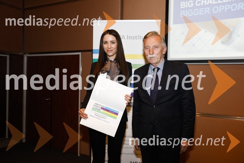  Katarina  Antolić; dr. France Arhar, prvi guverner Banke SlovenijeCFA Institute Research Challenge 2020