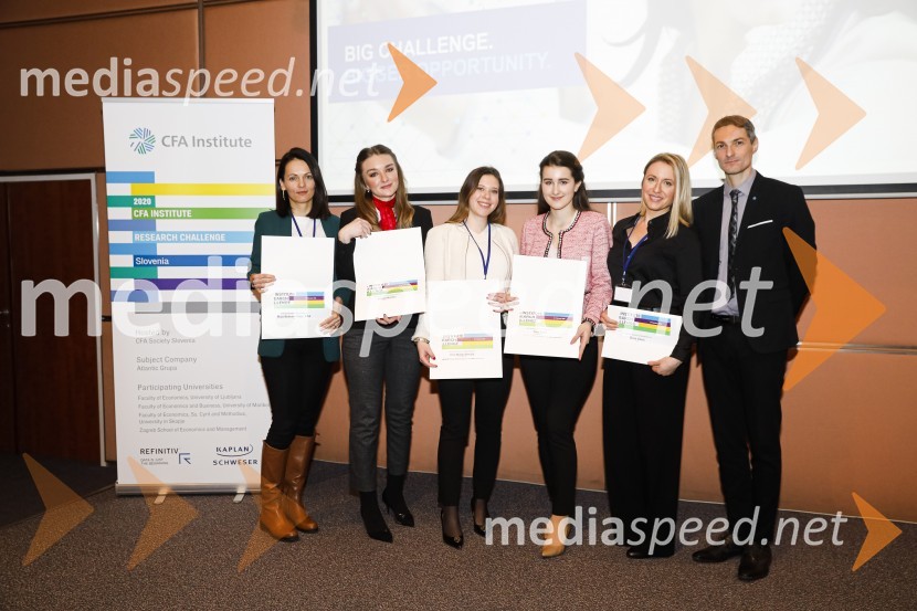  ... ;  ... ;  ... ;  ... ;  ... ;  Bojan Ivanc, CFA, CAIA, član upravnega odbora društva CFA Slovenija in glavni ekonomist Analitike GZS, lokalni koordinator CFA Research Challenge 2018CFA Institute Research Challenge 2020