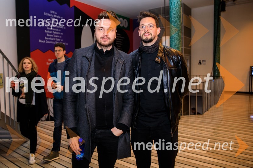  Robert Roškar, radijski voditelj;  Kristijan Crnica, pevec, KIKIFLYZALAGASPER, predstavitev prvenca