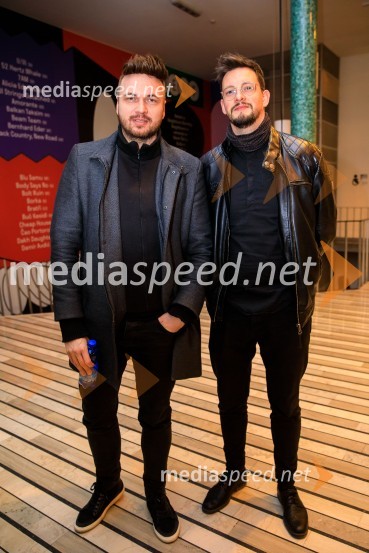  Robert Roškar, radijski voditelj;  Kristijan Crnica, pevec, KIKIFLYZALAGASPER, predstavitev prvenca