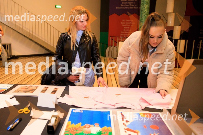  Renata Alibegović, Revolution dance crew;  Lina Kuduzović, pevkaZALAGASPER, predstavitev prvenca