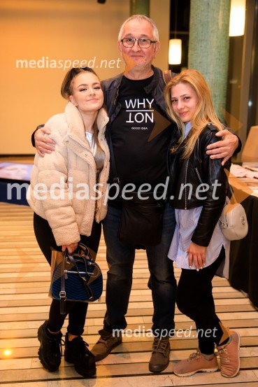  Lina Kuduzović, pevka;  Vito Tofaj, fotograf;  Renata Alibegović, Revolution dance crewZALAGASPER, predstavitev prvenca