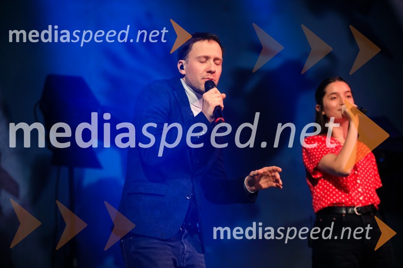  Klemen Slakonja, igralec, komik in TV voditelj;  Zala Kralj, glasbenicaZALAGASPER, predstavitev prvenca