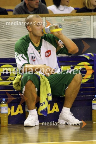 Marko Milič, Union Olimpija (krilo)Košarka: Olimpija - Maccabi Tel Aviv