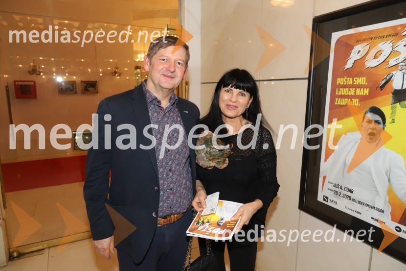  ... ; mag.  Helena  Cvikl, generalna direktorica direktorata za turizem - MGRTPošta, premiera absurdno tragične komedije v SNG Maribor