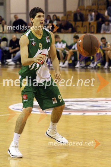 Damjan Rudež, Union Olimpija (krilo)Košarka: Olimpija - Maccabi Tel Aviv